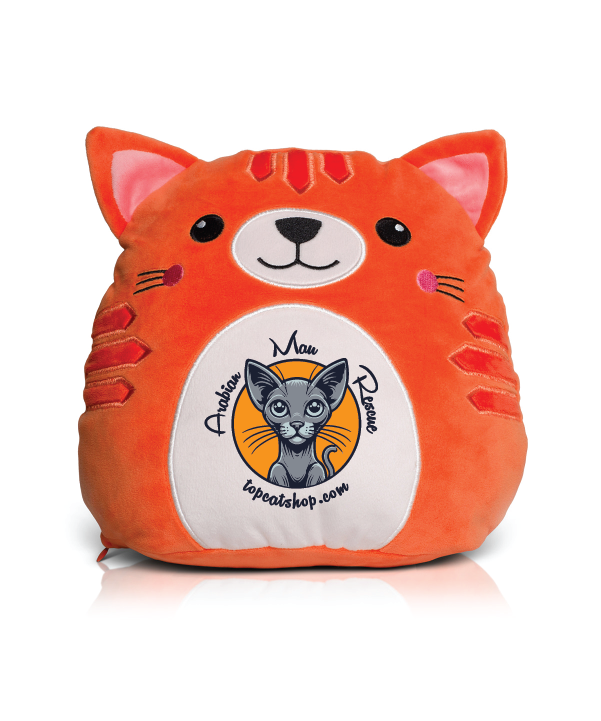 The Orange Mau Plush